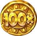 Pirots 5 coin symbol paying its printed value